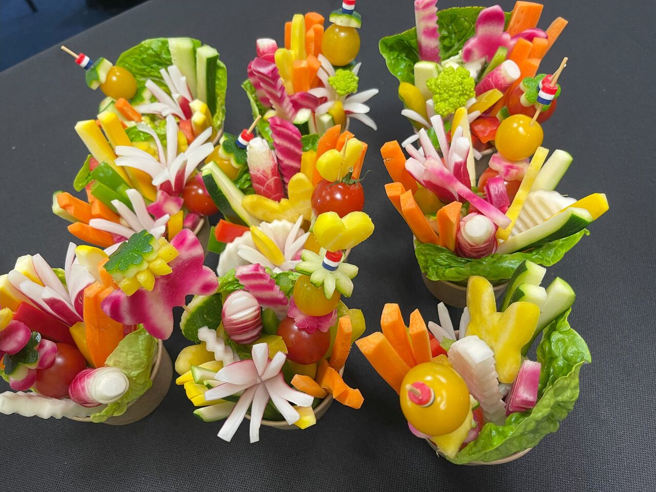 Gobelets de légumes