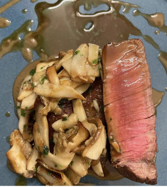 Filetto di manzo con porcini 