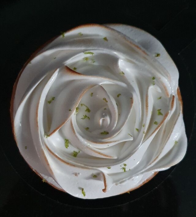 Tarte Yuzu Meringuée