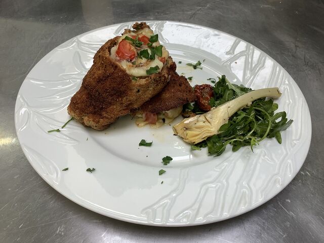 Cordon bleu de veau a l'italiana