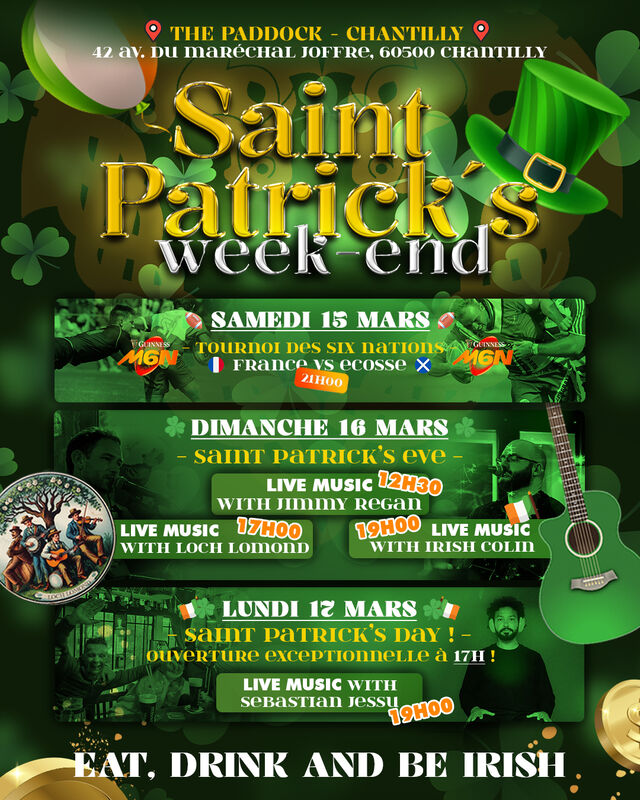 St Patrick's Week-end 2025