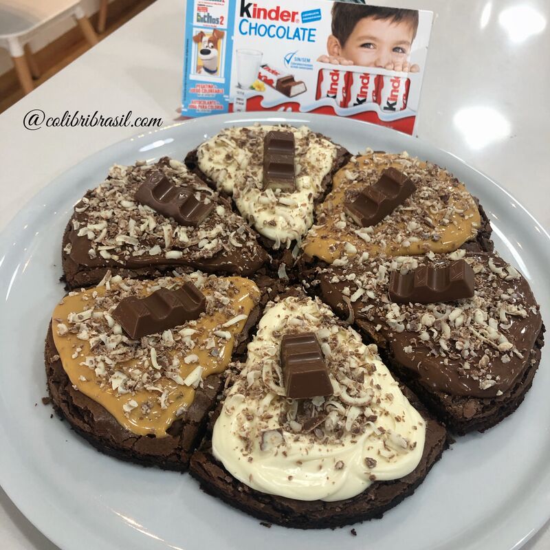 Pizza de Brownie 