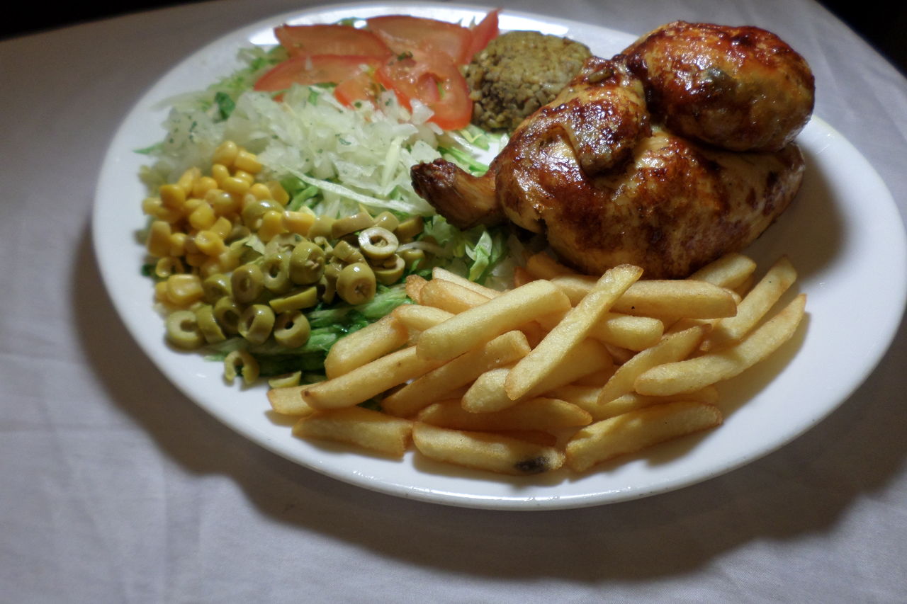 Assiette 1/2 poulet