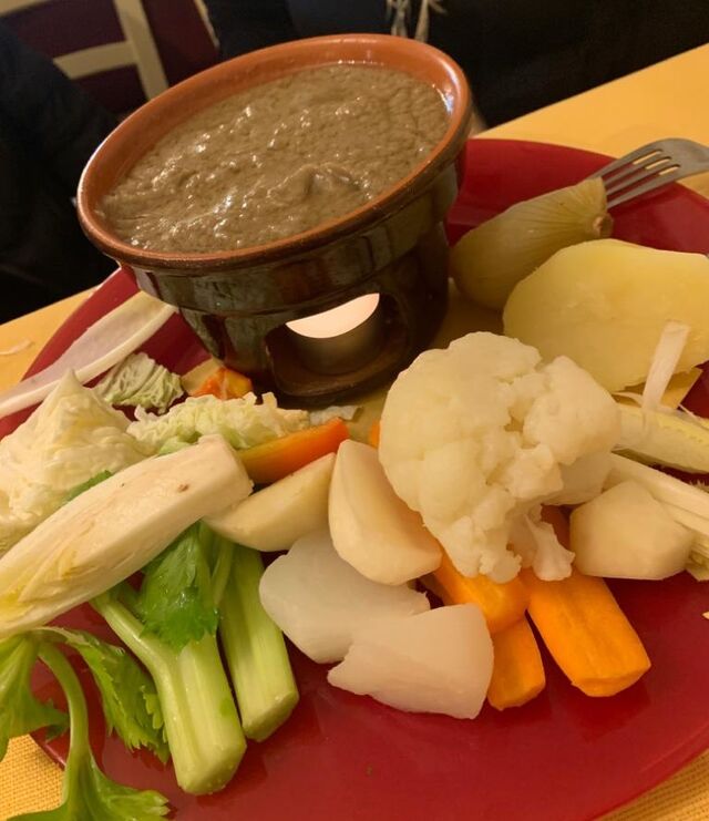 La bagna cauda ... nelle serate a tema