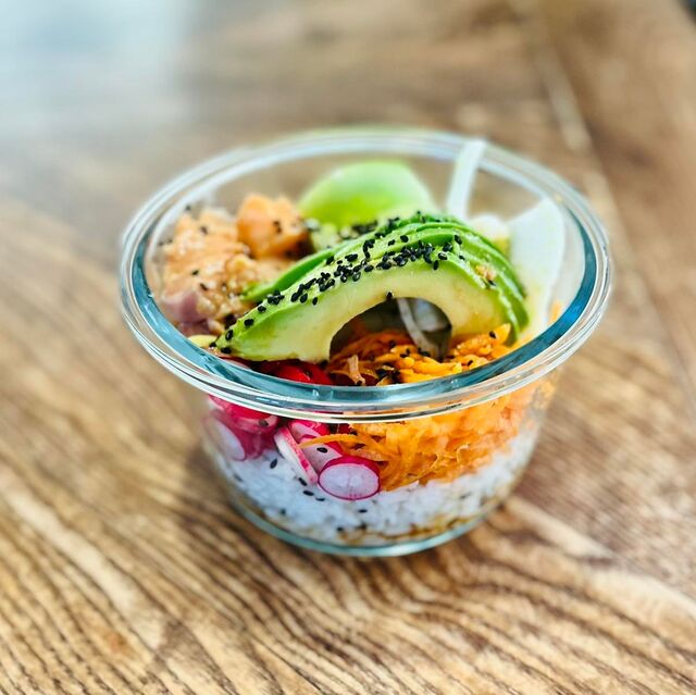 Poke bowl saumon 1 personne