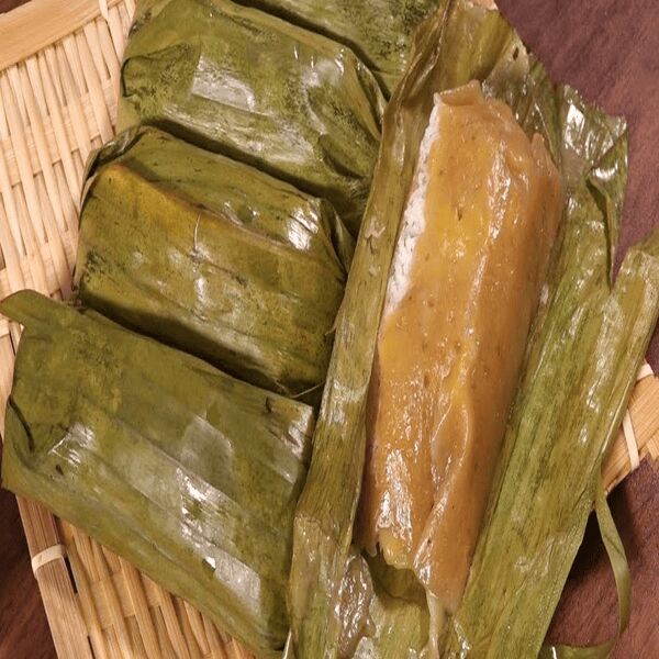 KOBA RAVINA (gâteau de riz à la banane)