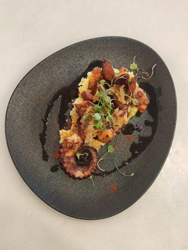 Pulpo a la parrilla