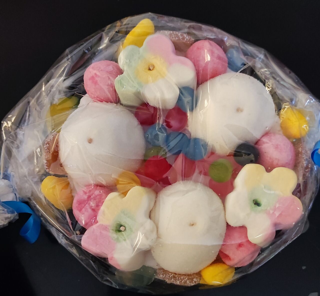 Petit gâteau de bonbons 