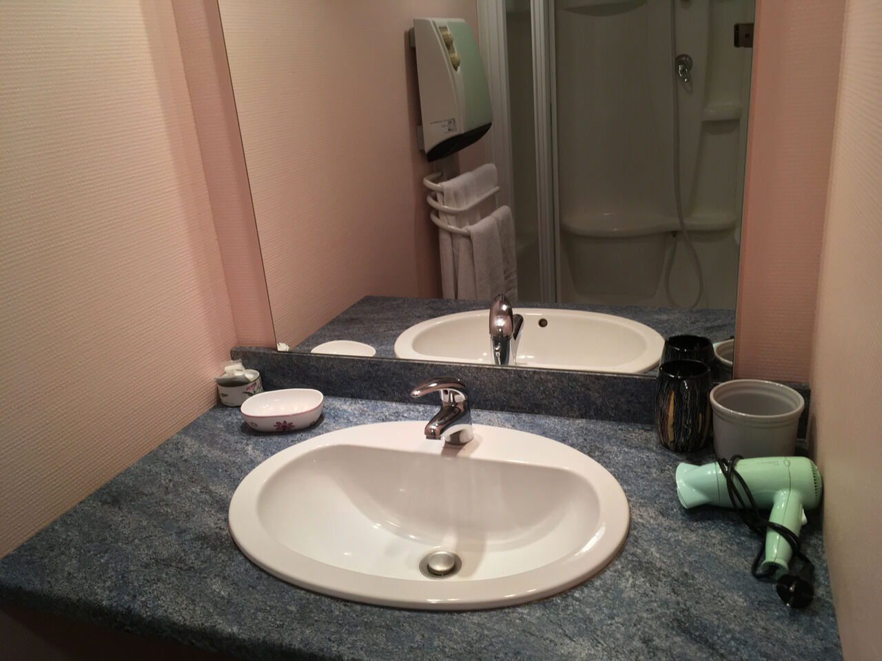 Salle de bain chambre d'hôte 