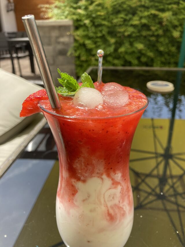 Erdbeer Yoghurt Drink