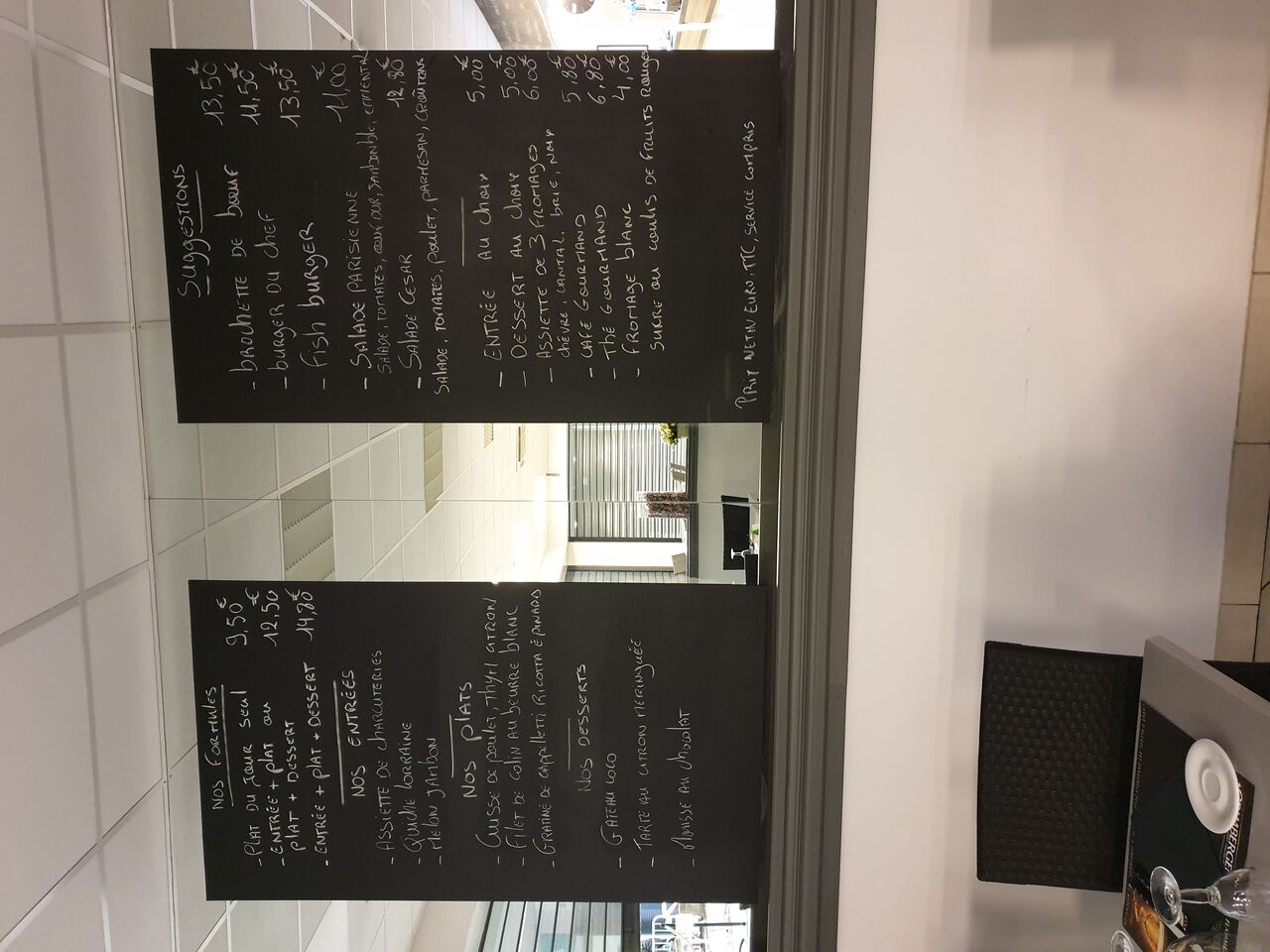 Menu du 15 au 20 juin 