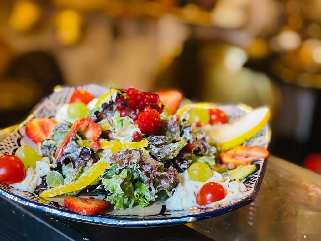 Schmand Salat a lá MarrakecH