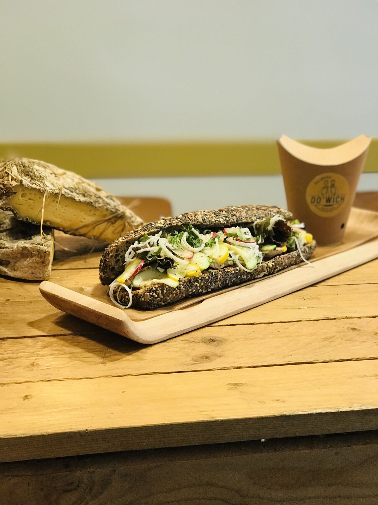 Le Do Wich avec cornet de pommes de terre au cidre 