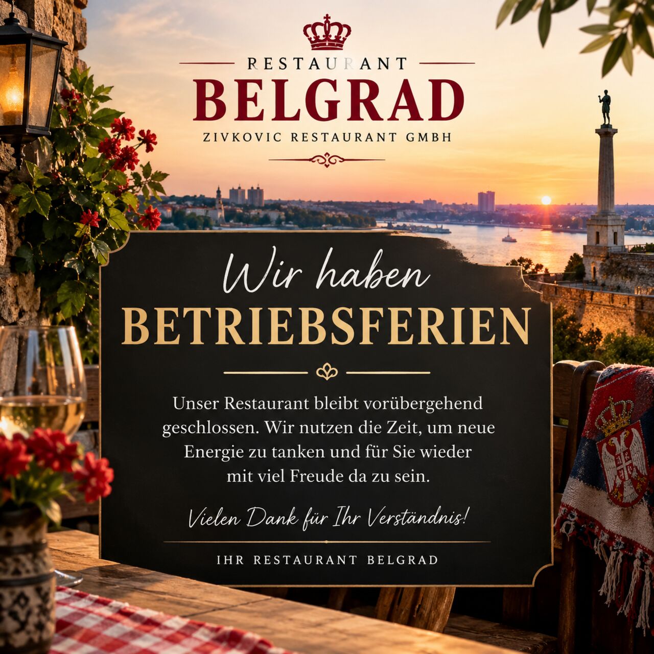 Betriebsferien
