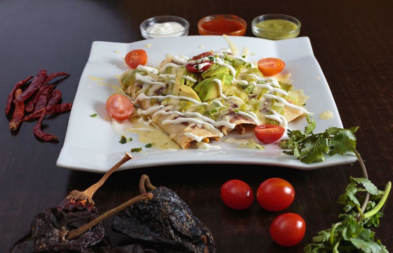 Enchiladas sencillamente deliciosas
