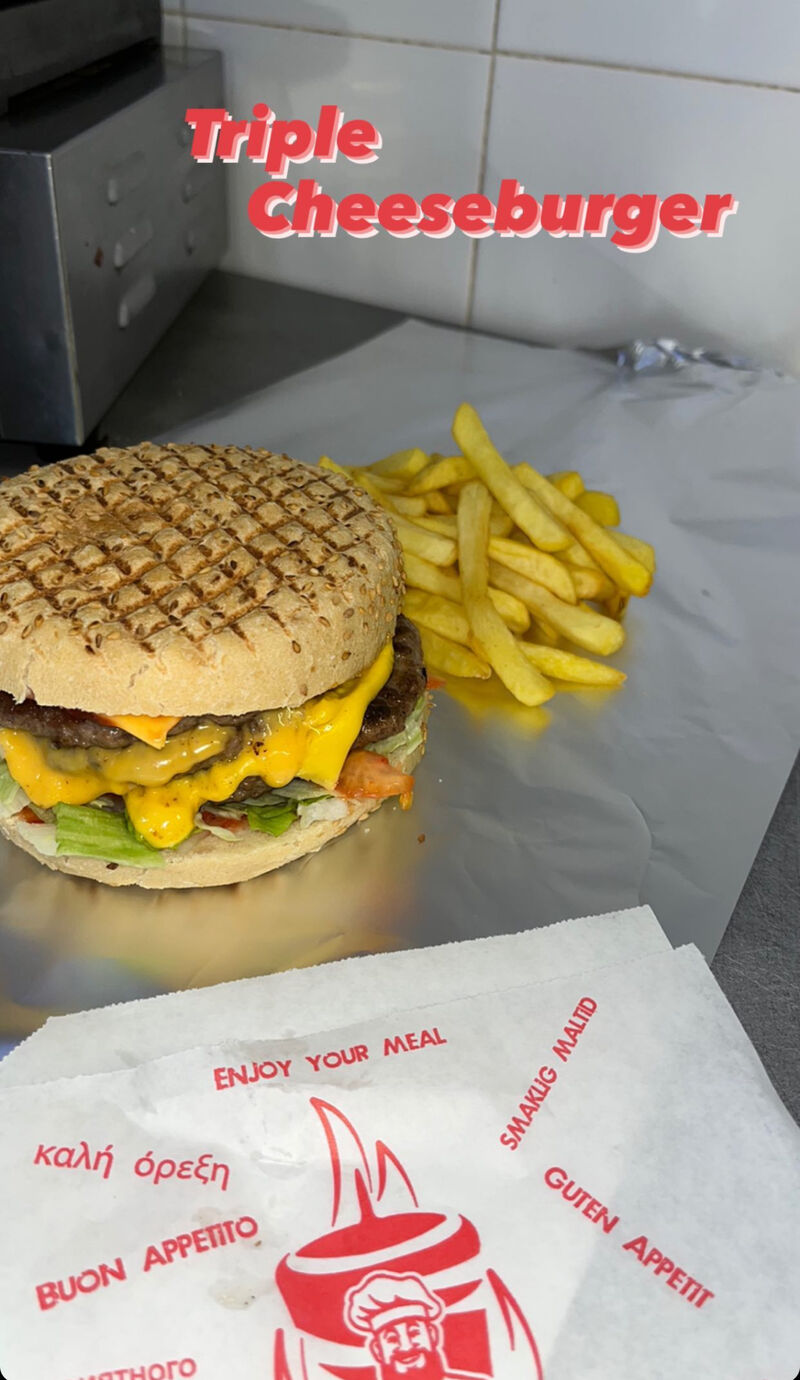 Treeple cheese burger 