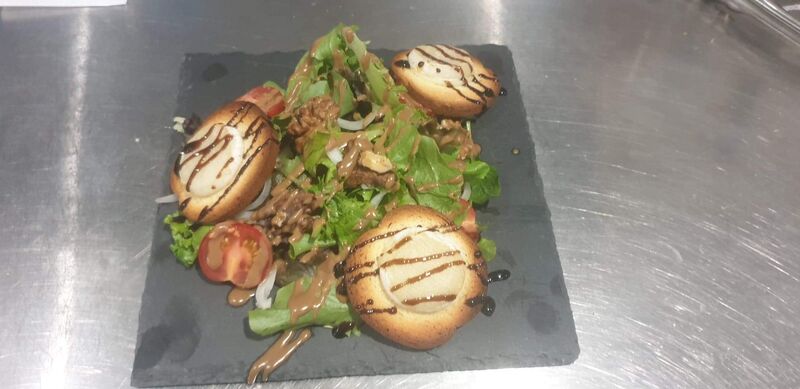 Salade de chèvre 🐐 chaud 