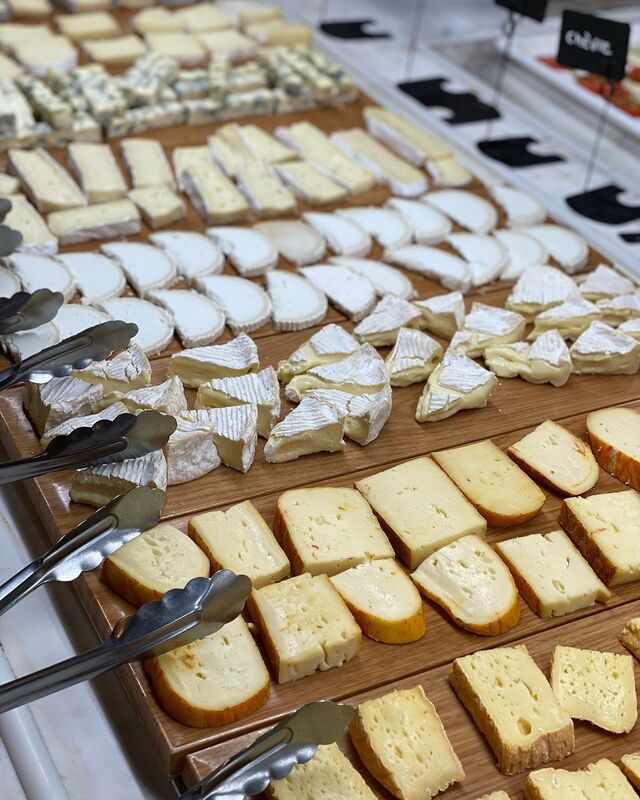 Notre buffet fromage.
