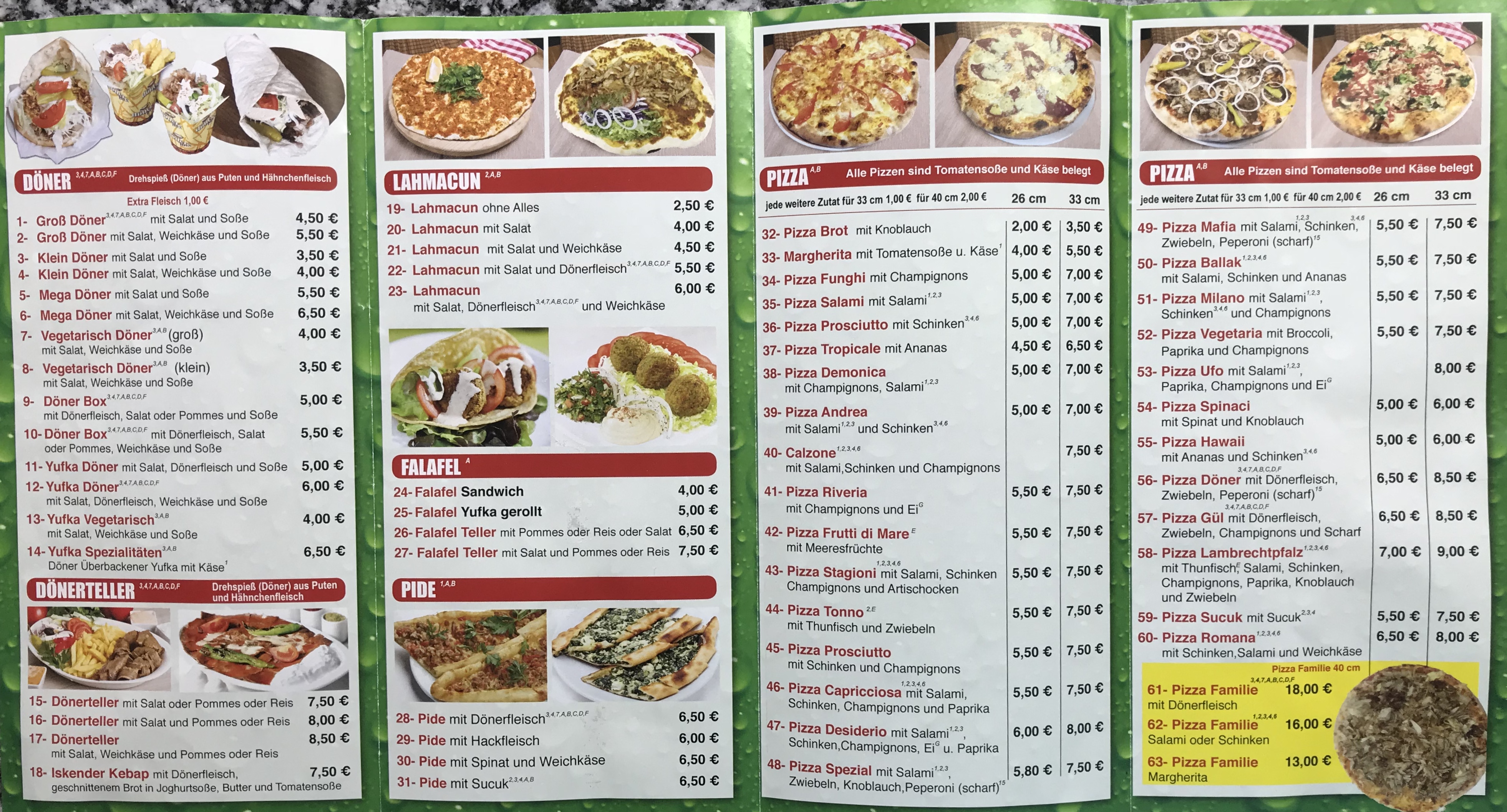 Gul Doner Pizza Haus 1 Lambrecht Pfalz Restaurant Lambrecht Pfalz Italiaans Turks Keuken Bij Mij In De Buurt Boek Nu