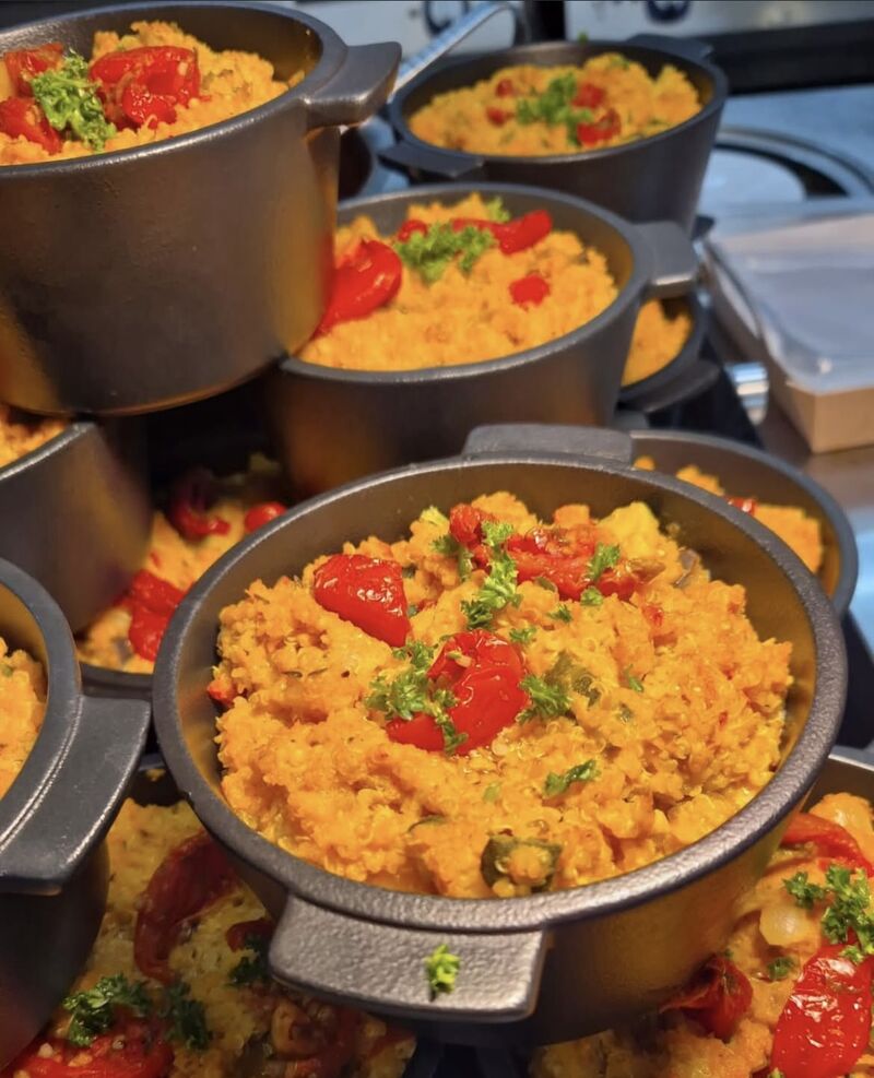 Risotto de quinoa et légumes de saison