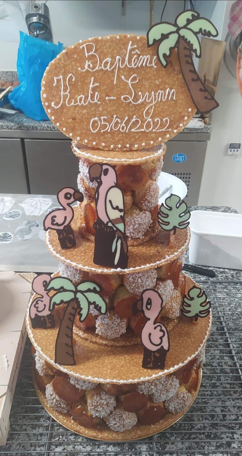 Pièce Montée Tropical