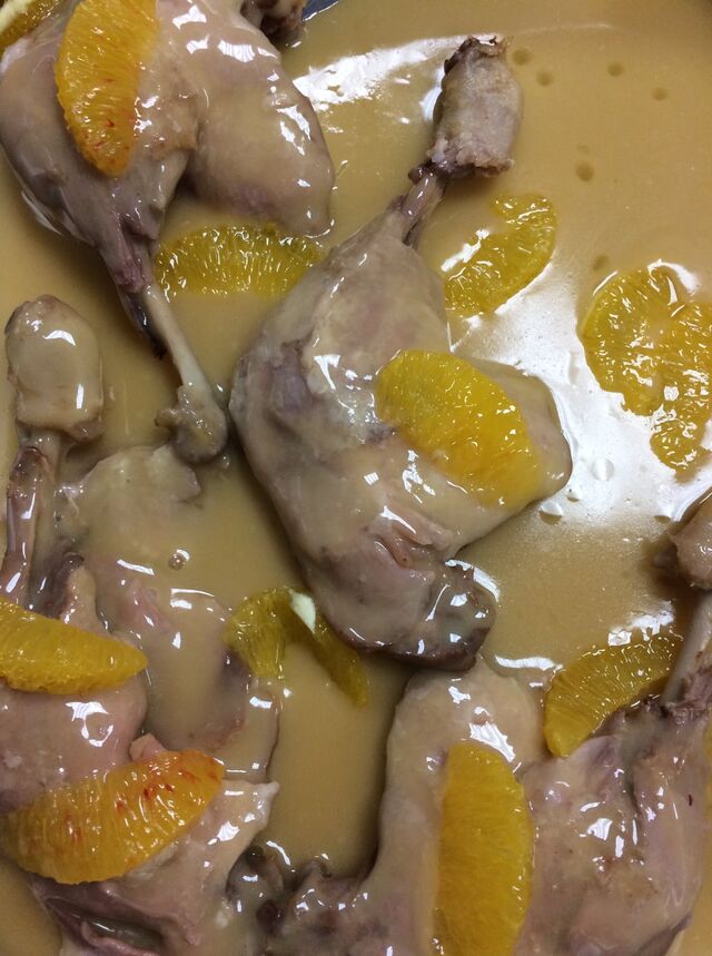 Cuisse de Canard à l'orange 
