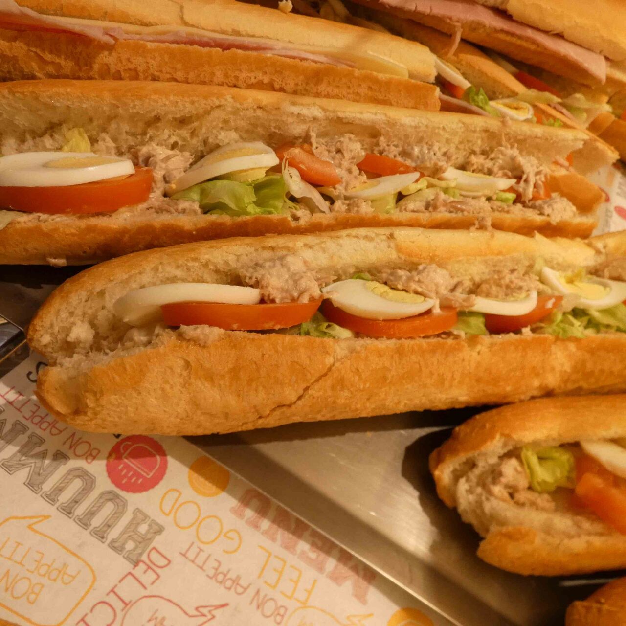 nos sandwichs