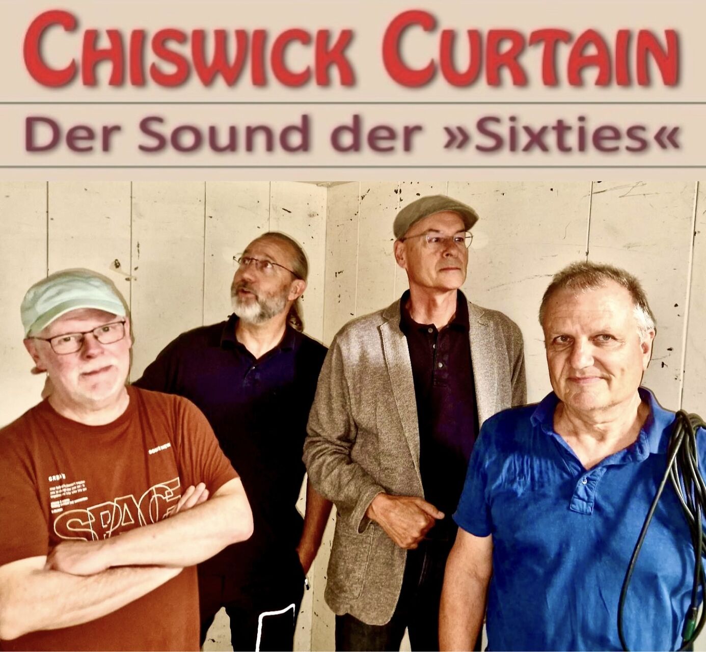 Chiswick Curtain live im Brandner Beat- und Rock-Klassiker der 60er-Jahre