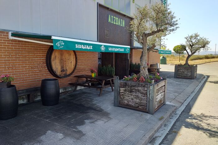 Aizoain Sagardotegia en Berrioplano