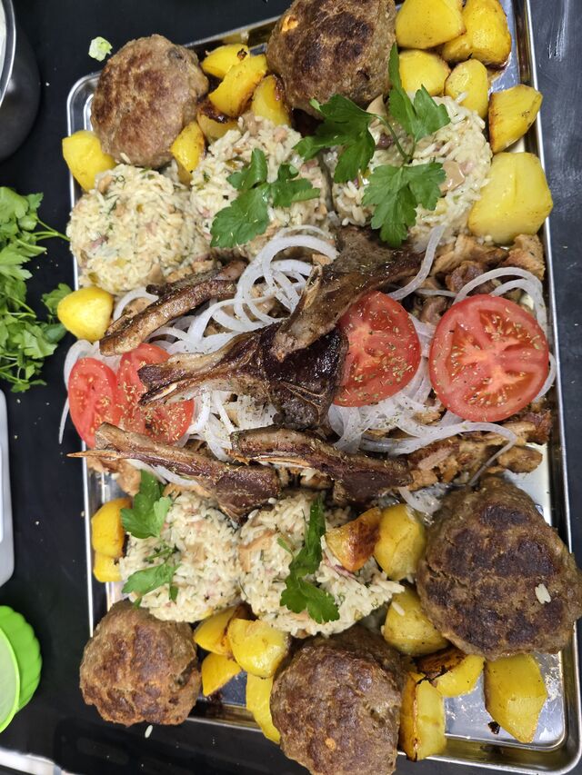 Spezielles mix Teller 