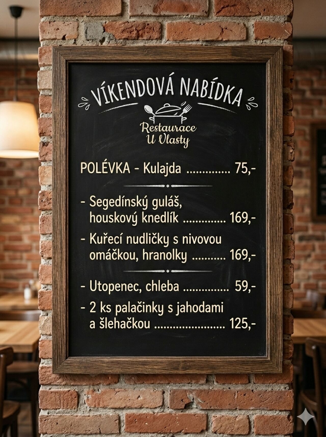 Víkendová nabídka 27.2 - 1.3.