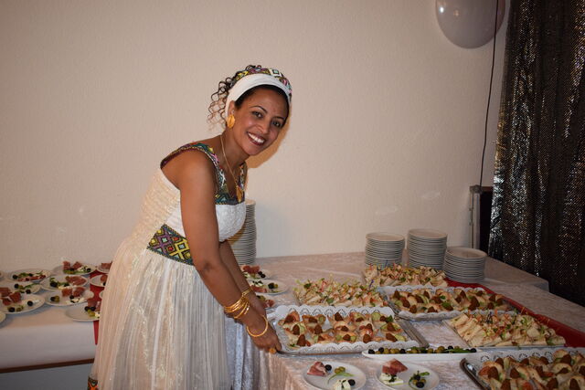 Eritreische Resaturant im Vogelpark Staffort.