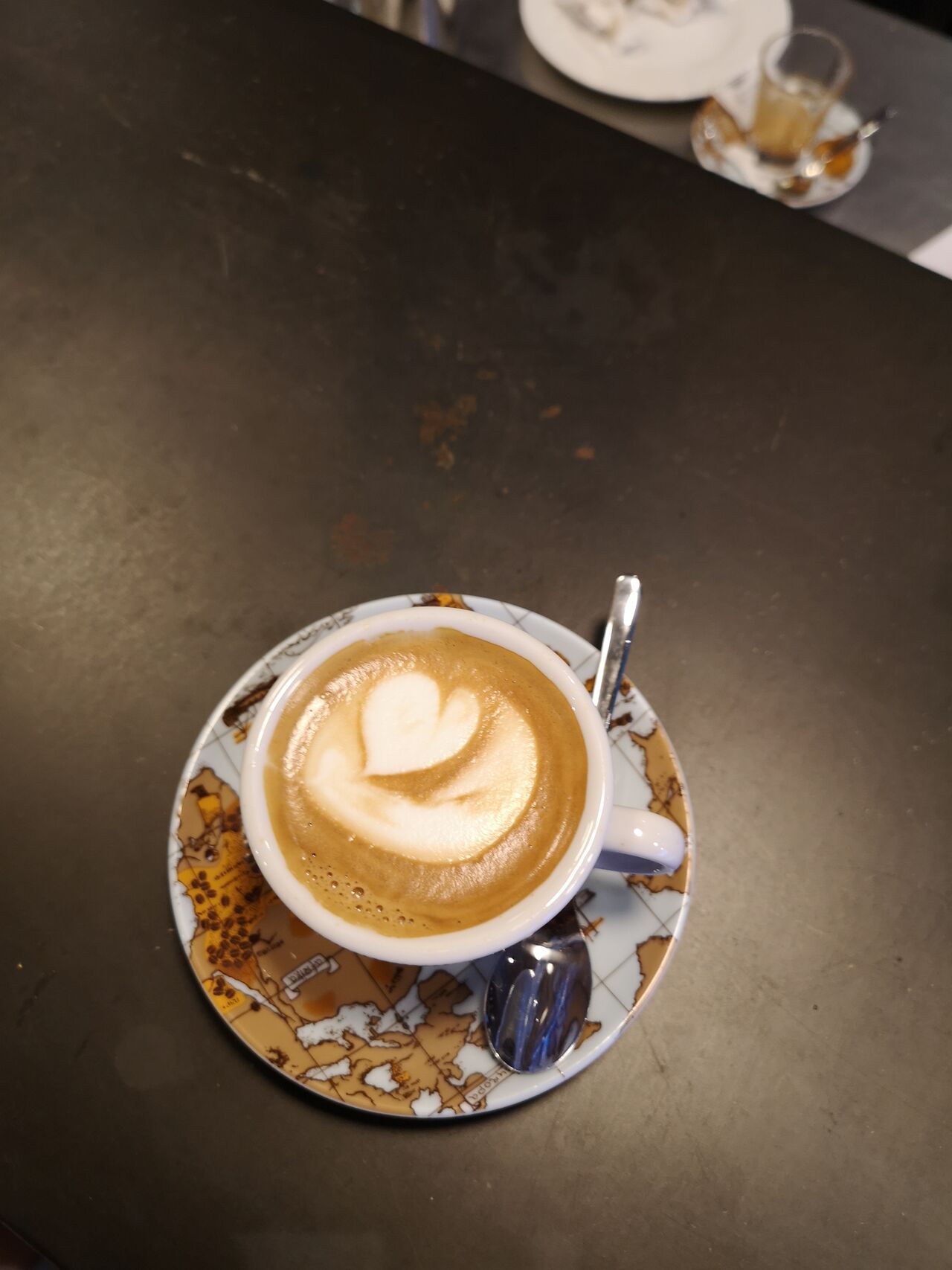 Caffè macchiato fatto con amore,,,,