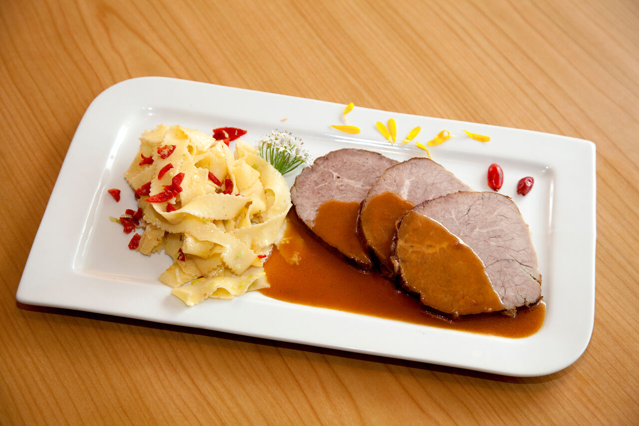 Rindersaftbraten vom regionalen Rind