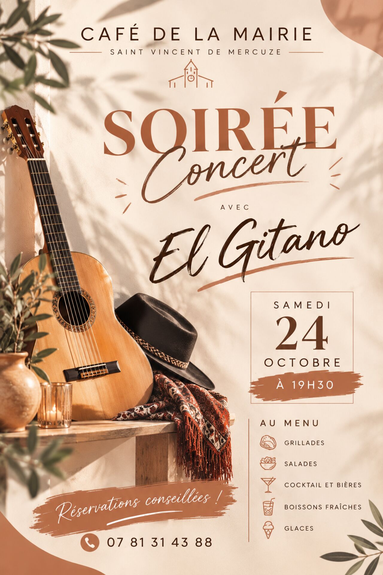 CONCERT « EL GITANO » 🍂
