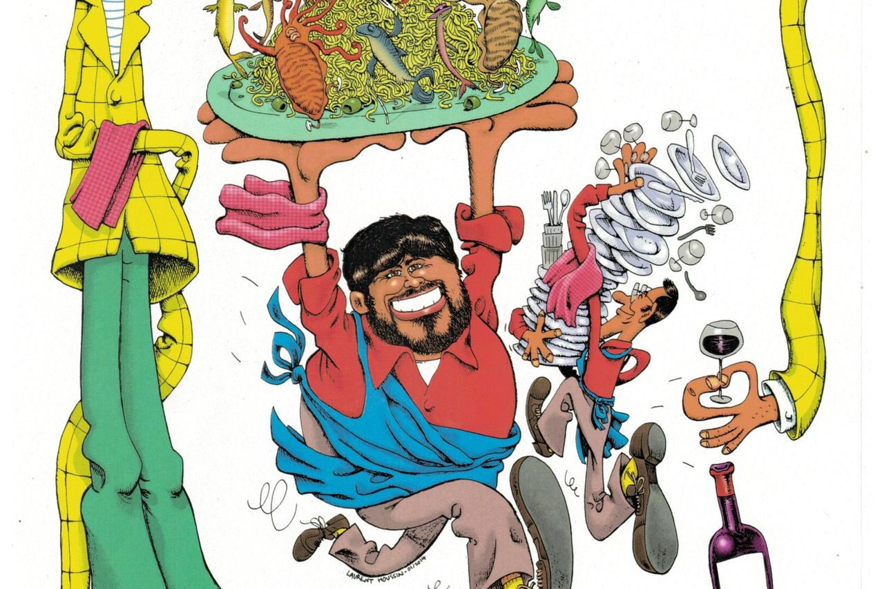 Création du restaurant avec Luigi Salis