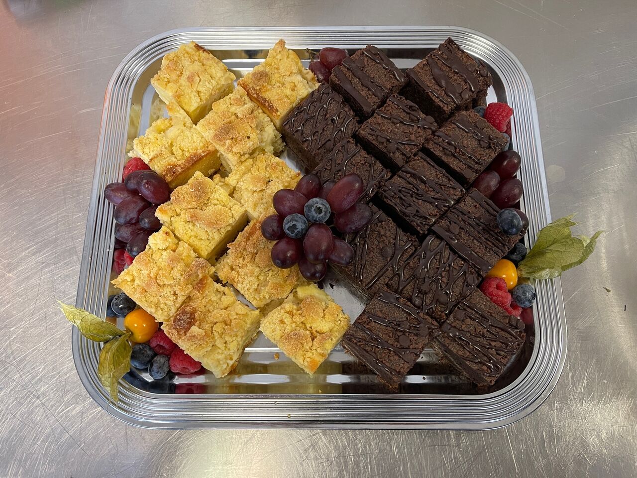 Blechkuchen für Caterings