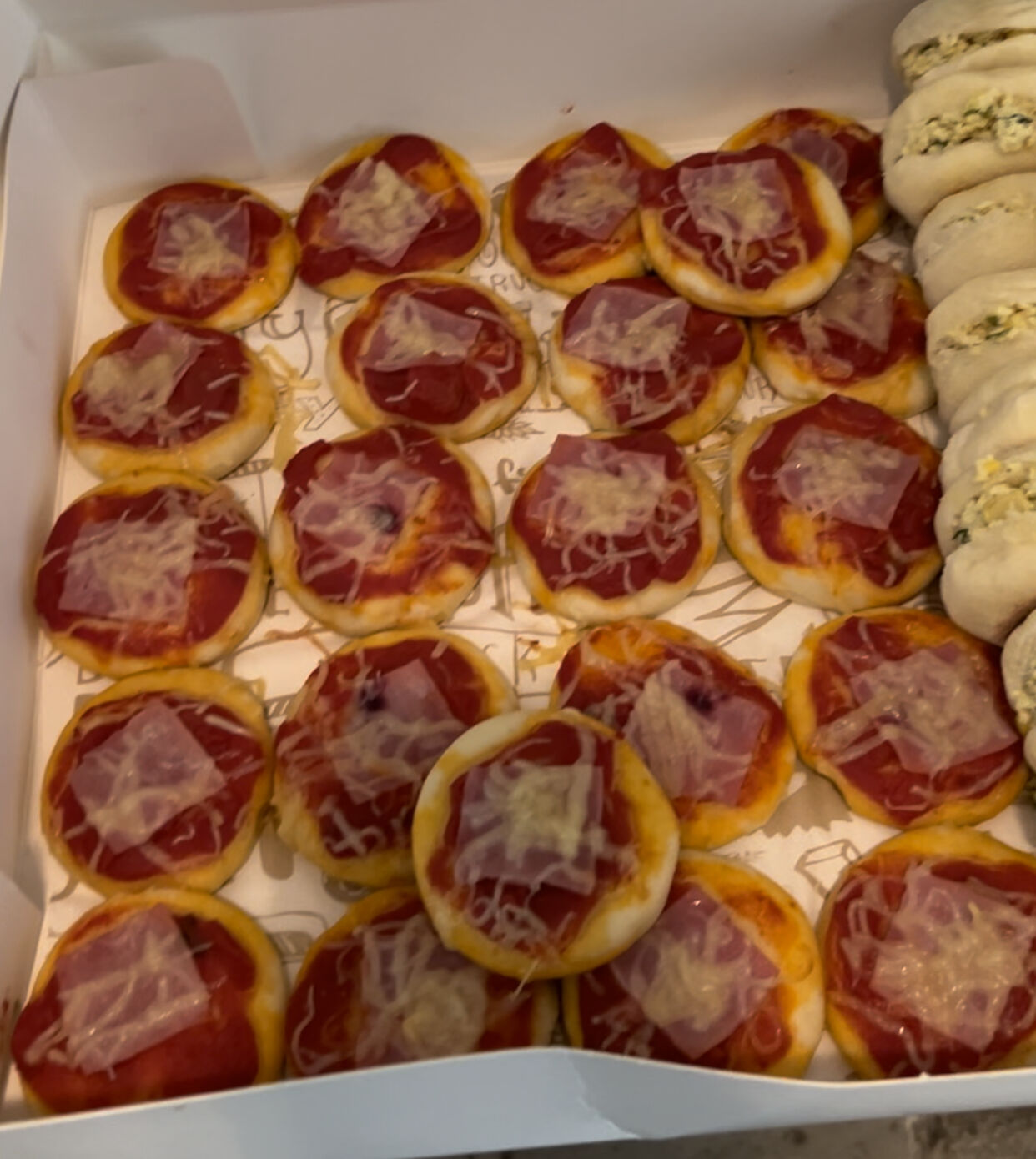 Mini pizza jambon/fromage