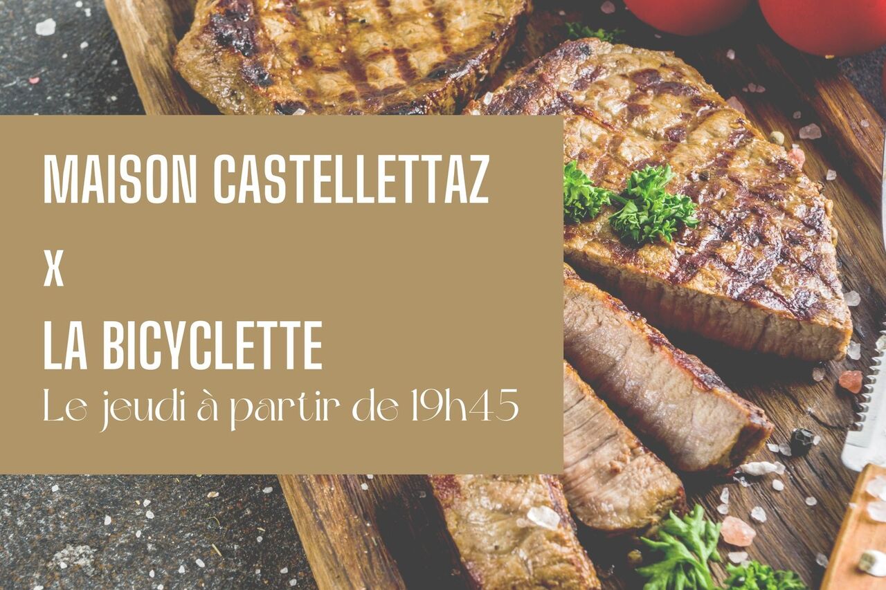 [#rdvjeudi 🥩] Tous les jeudis soir rendez-vous chez La Bicyclette !