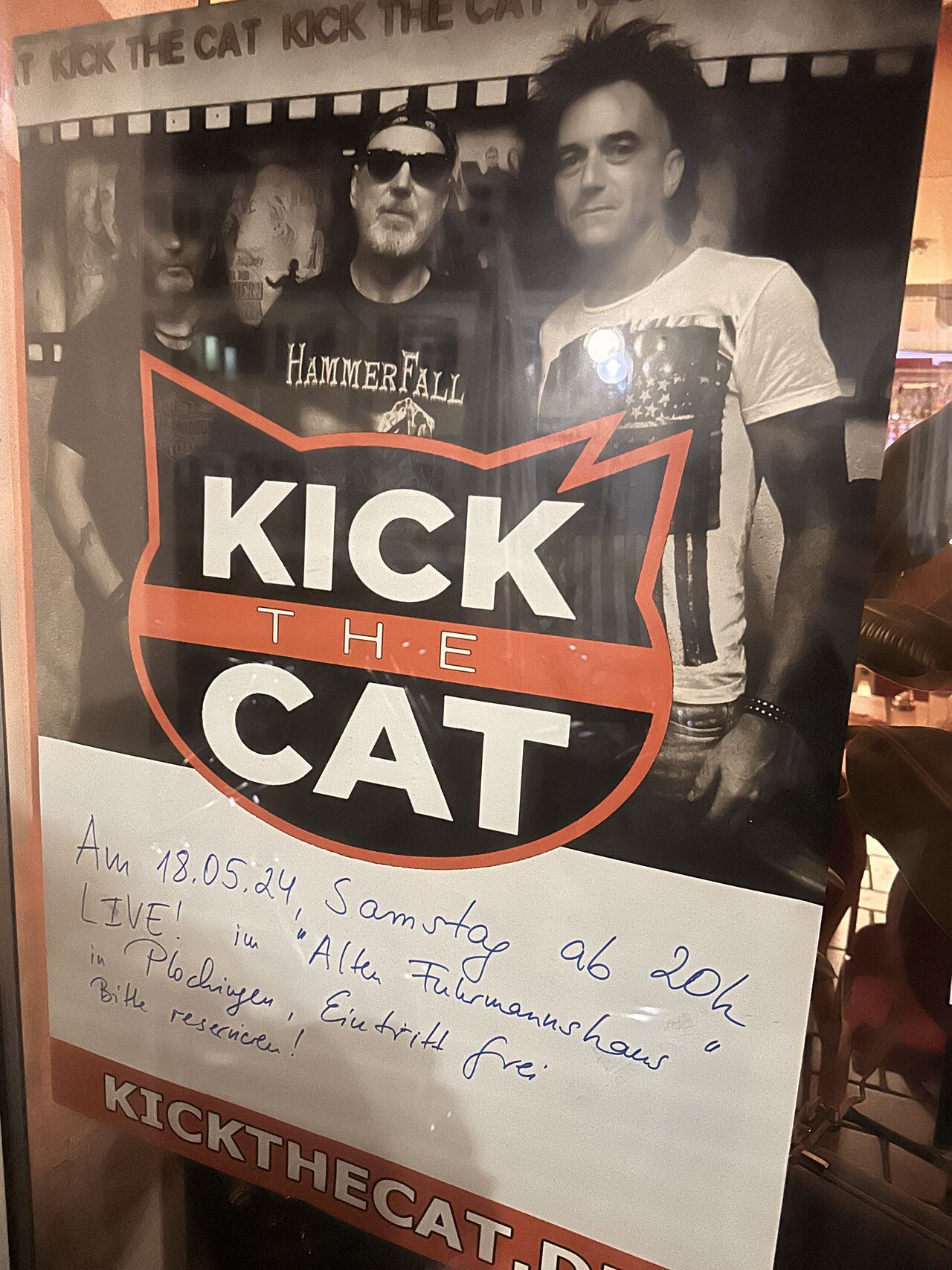 "Kick the Cat" am 18.05.2024, Samstag, ab 20 Uhr