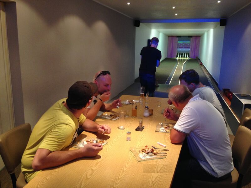 Spaß pur.... beim Kegeln