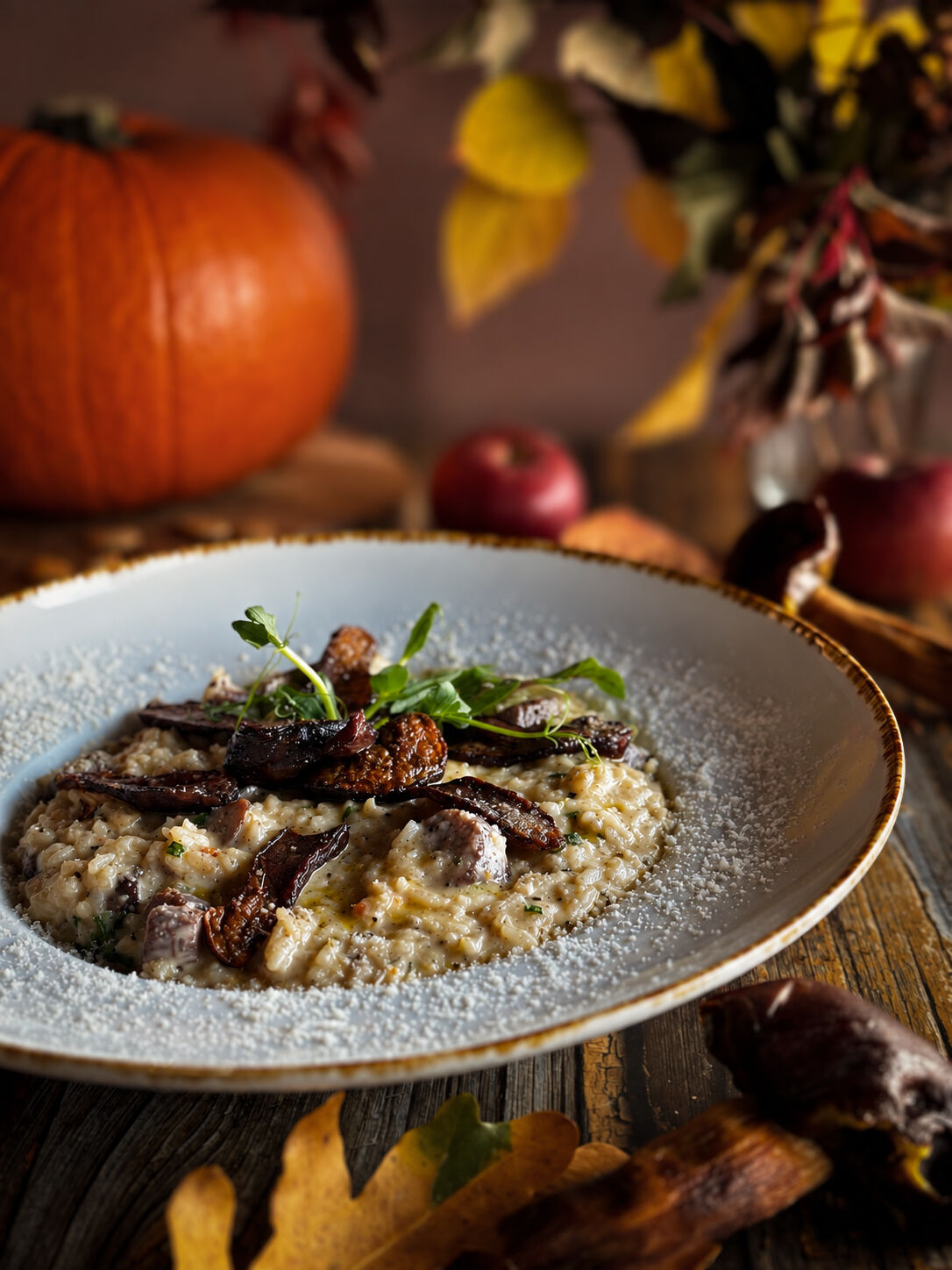 Aromatyczne Risotto borowikowe