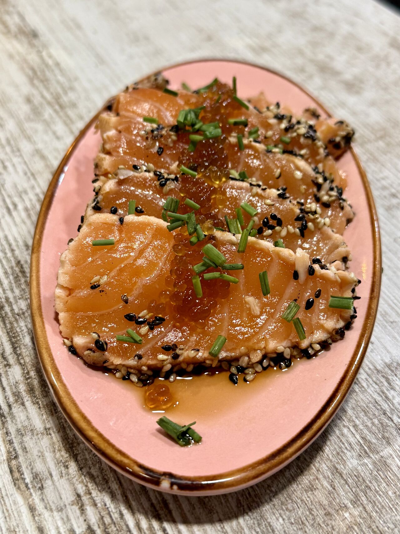 Tataki salmón 