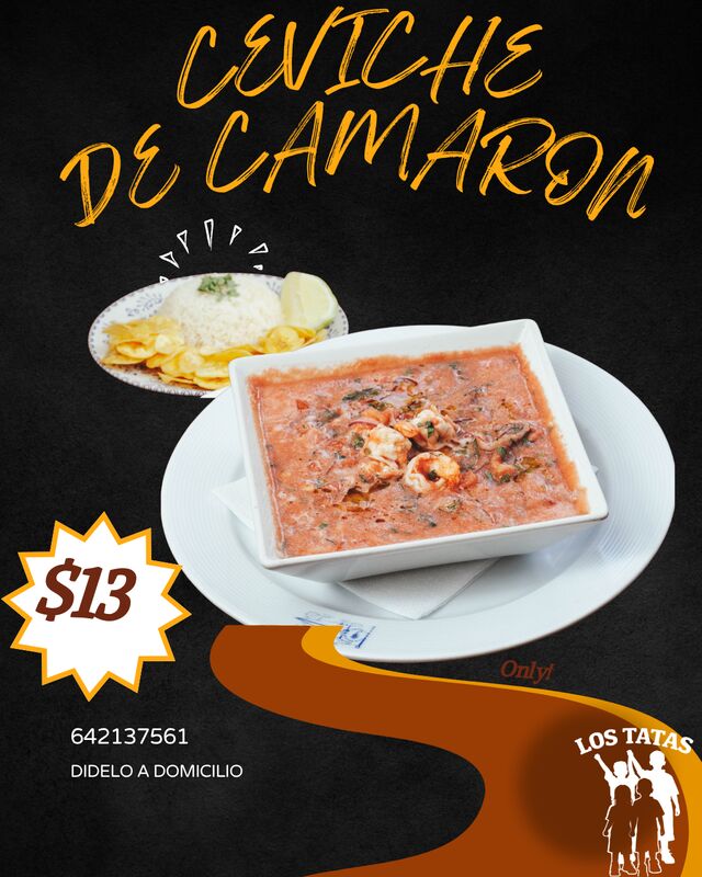 CEVICHE DE CAMARON