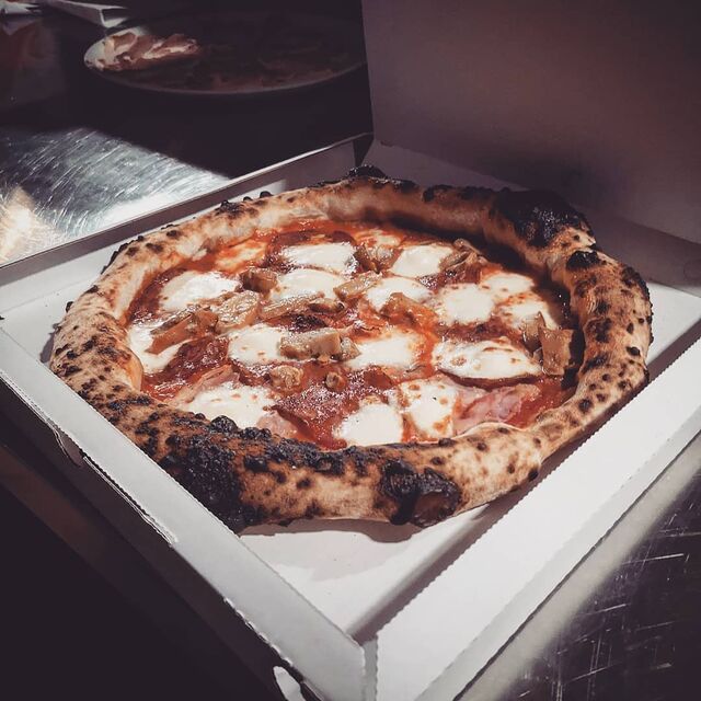 IMPASTO VERACE - Salame piccante, bufala, porcini