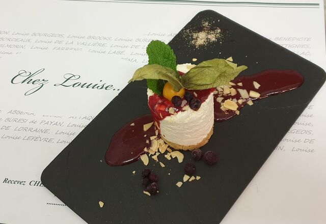 Cheese cake aux fruits rouges