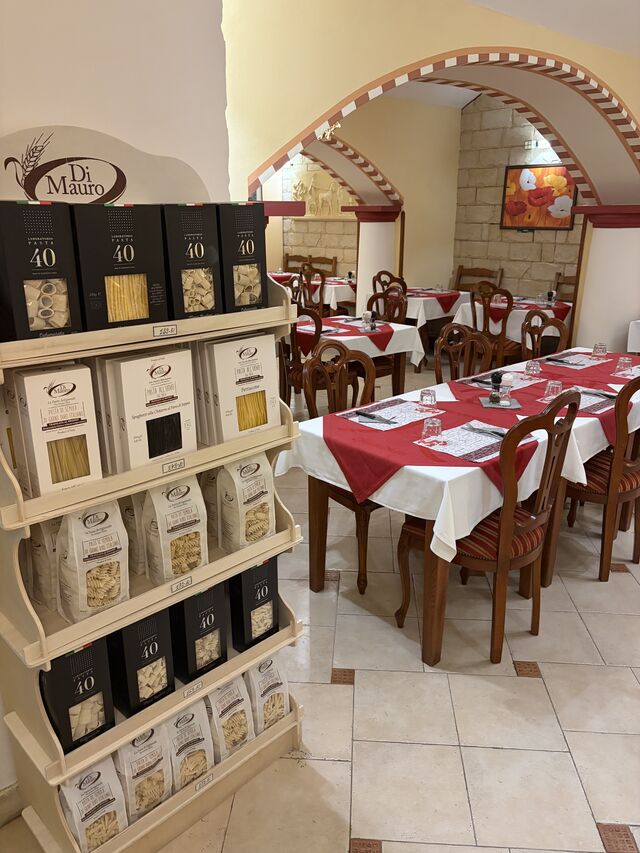 Original pasta from region Marche