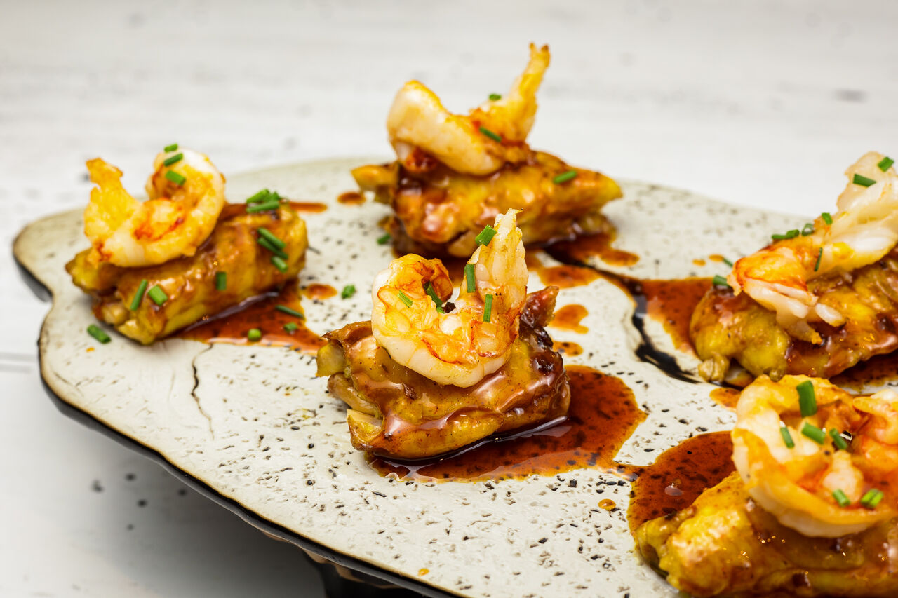 🍤 Mar y tierra de alitas de pollo a 65° 🍗