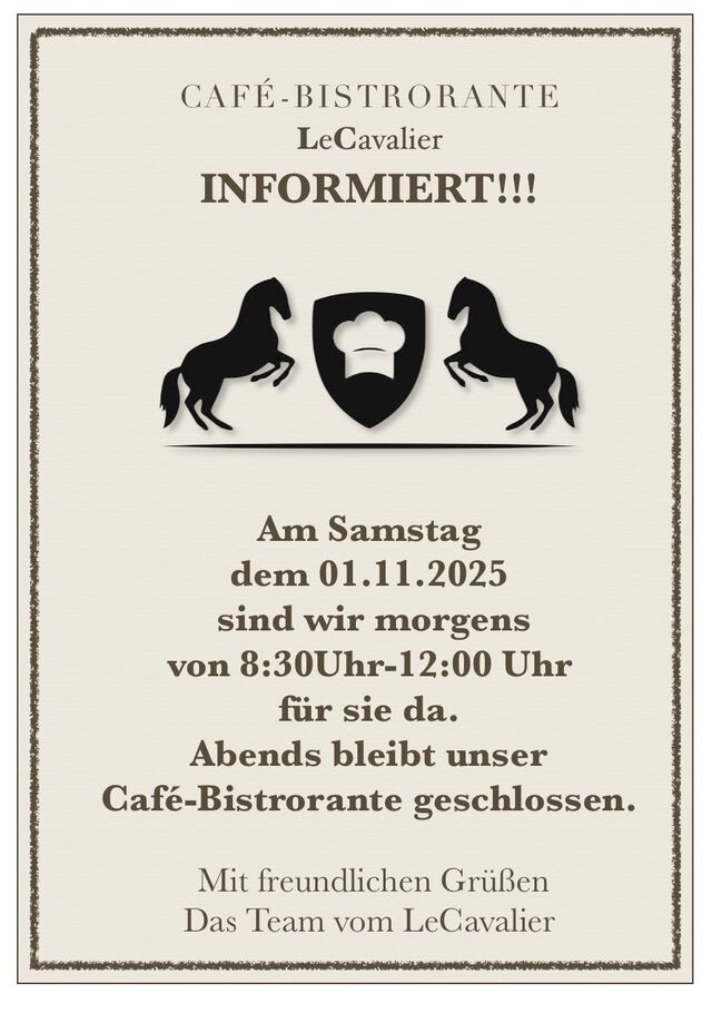 Wir informieren ℹ️ℹ️ℹ️ℹ️ℹ️