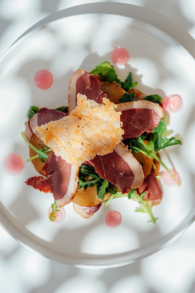 Magret de canard fumé